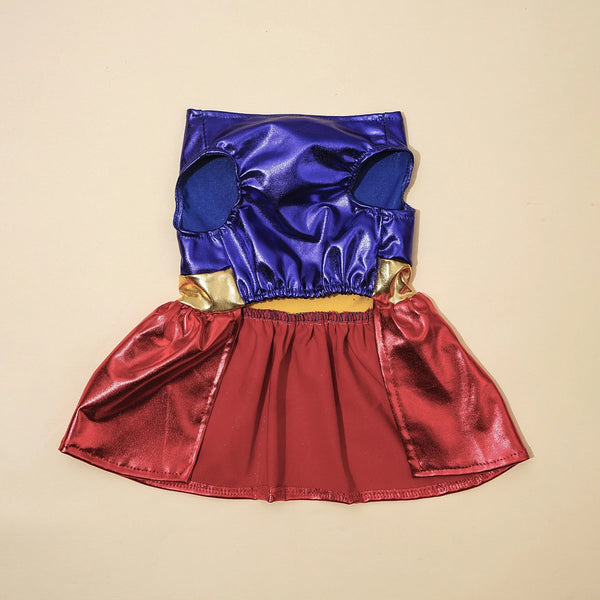 Super Hero Halloween Costume Pet Dress-Up Small Medium Dogs