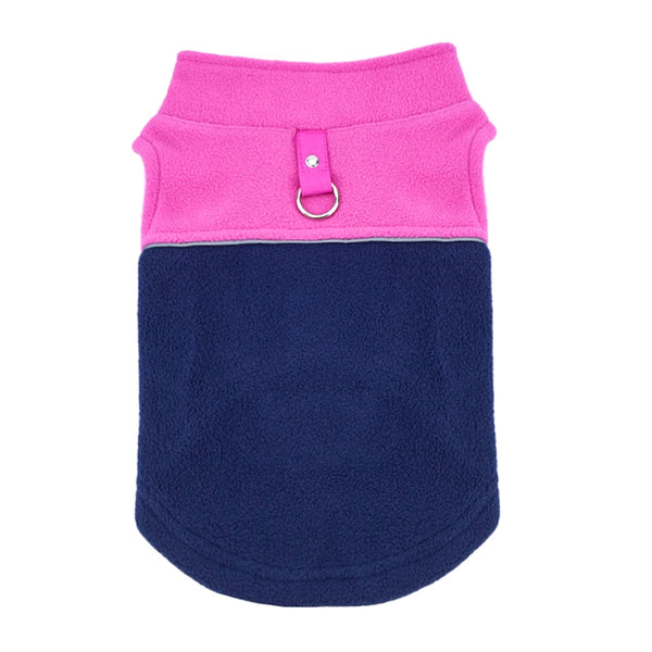 Fleece Winter Pet Clothes Puppy T-Shirt Small Dogs Yorkshire Chihuahua French Bulldog Poodle Cat Vests Warm Weather Apparel