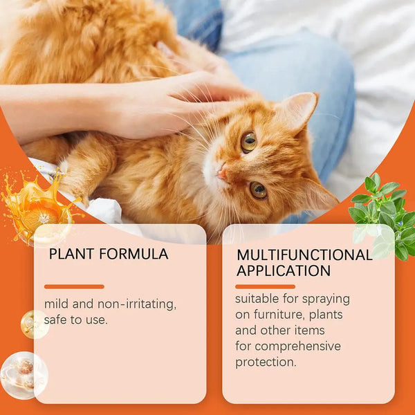 100ML NEW Cat Repellent Spray Keep Pets Away From Anti-scratching And Anti-chewing Household Spray Pet Accessories