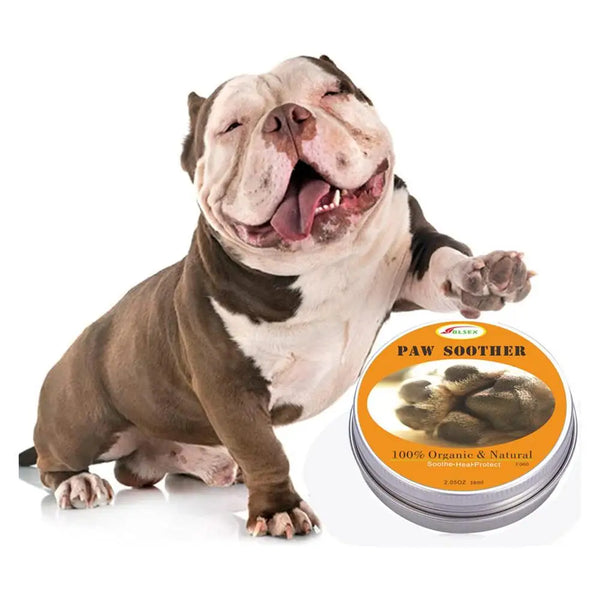 30g Pet Paw Balm Natural Skin Healing Balm Paw Soother Moisturising Cream for Repairing Dry and Cracked Skin Dog Cat Skin Care