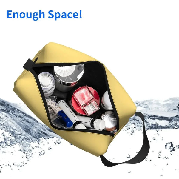 Custom Capybaras In Green Pet Travel Cosmetic Bag Women Capybara Makeup Toiletry Organizer Lady Beauty Storage Dopp Kit