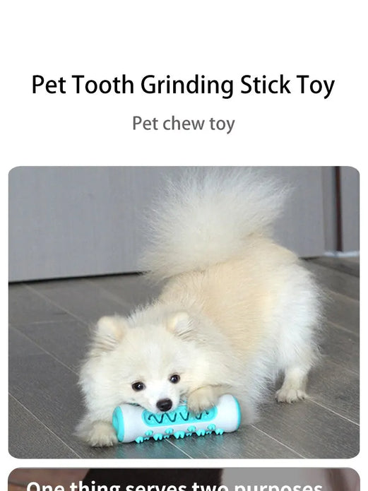 Dog Toy Teething Stick Chewable Teeth Cleaning Bones Dog Toothbrush TPR Safe Puppy Dental Care Cleaning Toys Supplies