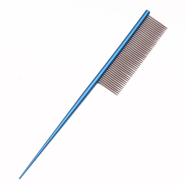 Pet Grooming Combs Aluminum Alloy Brush For Dogs Boundary Knot Massage Tools Professional Salon Cat Hair Cleaning Crescent Combs