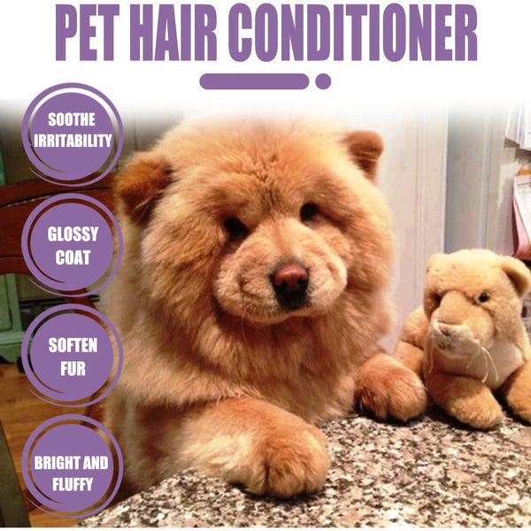 Pet Hair Care Essence Cat Hair Softening Moisturizing Dog Coat Conditioner Itch Relief Deodorizer Anti Flea Dog Hair Care Cream