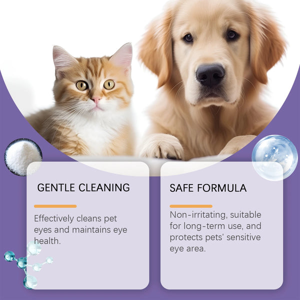 Yegbong Spray Gently Cleans Tears Pet Eye Moisturizing Care Spray