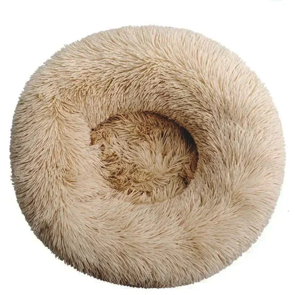 Round Pet Beds House Soft Long Plush Best Pet Dog Bed For Dogs Basket Pet Products Cushion Cat Bed Cat Mat Animals Sleeping Sofa