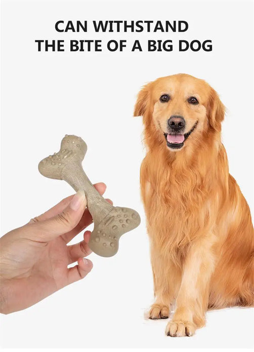 Dog Gnawing Bone Toys Pet Toys Simulated Bones Gnawing Resistant Grinding Chewing Teeth Pet Dog Dental Care Sticks