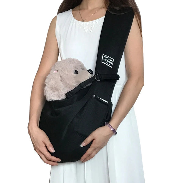 Pet Carrier Bag Outdoor Travel Cats Puppy Shoulder Bags Single Comfort Sling Handbag Tote Pouch Kitten Dog Cats Accessories