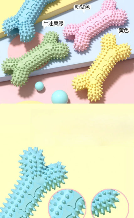 Pet Dog Toys Teething Stick Bone Molar Bones Resistant Bite Pet Products Supplies Dog Cat Interactive Play Chew Toy Accessories