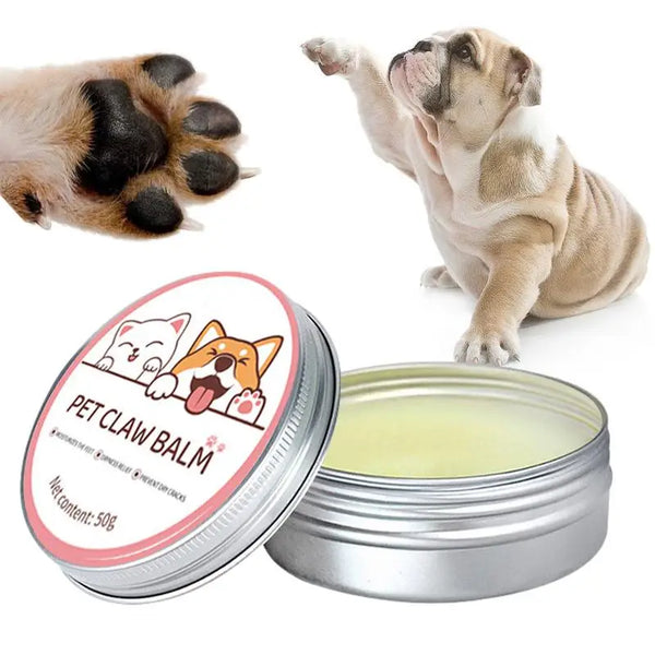 Paw Balm Dog Feet 50g Cat Dog Nose Protector Cream Pet Feet Soothing Moisturizer Pet Crack Feet Repair Accessories for Cats