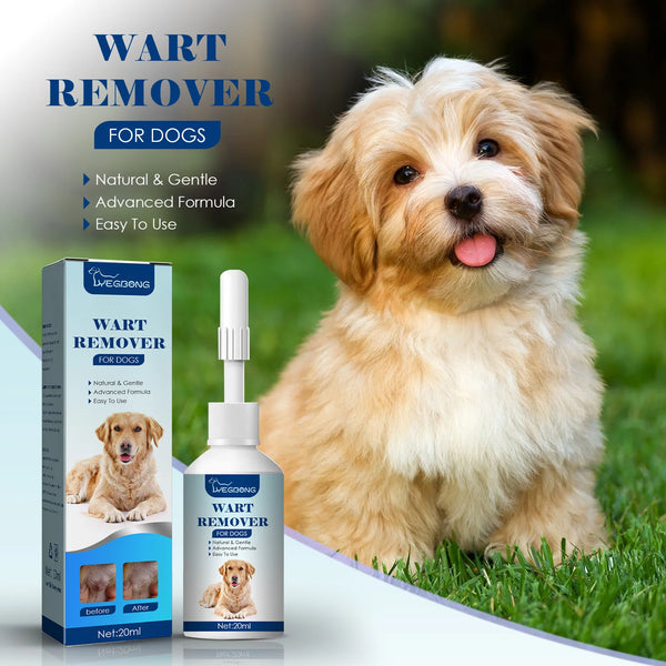Pet Warts Remover Liquid Dogs Skin Care Cats Corns Papilloma No Irritation Remedy Fast Eliminate Moles Warts Pet Skin Treatment