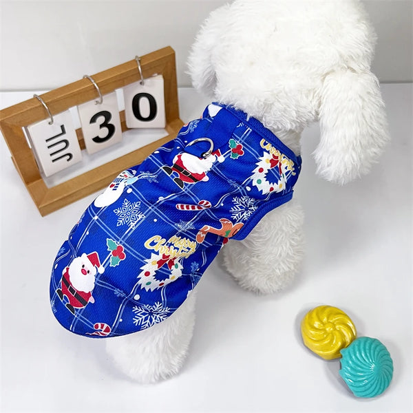 Holiday Festive Pet Sweaters Clothing For Small or Medium Dogs Cloths