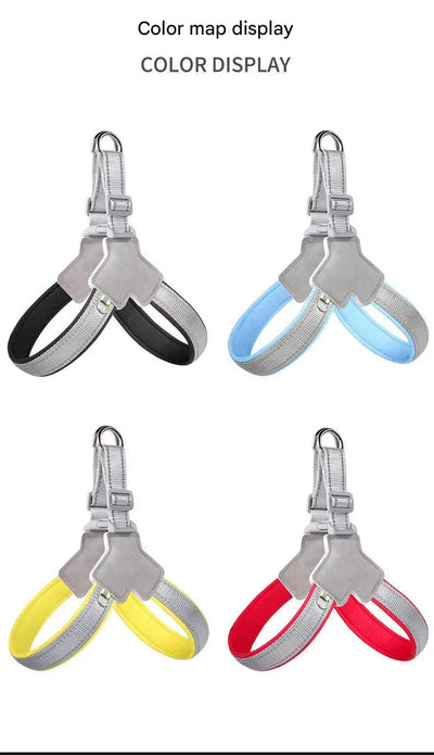 Dog Chest Strap Breathable Mesh Pet Traction Rope Saddle Dog Rope Pet Supplies