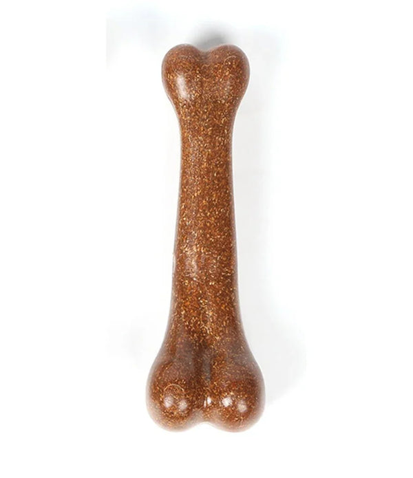 Pet Artificial Bones Chew Toys Natural Non-Toxic Beef Flavor Simulation Bones Toy for Small Large Dog Sturdy Bite Resistant Toy