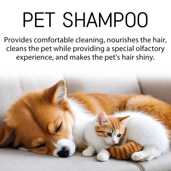 Organic Dog Shampoo Dog Shampoo For Smelly Dogs Itchy Skin Relief 100ml Gentle Pet Grooming Dog Body Wash Deep Cleansing Puppy