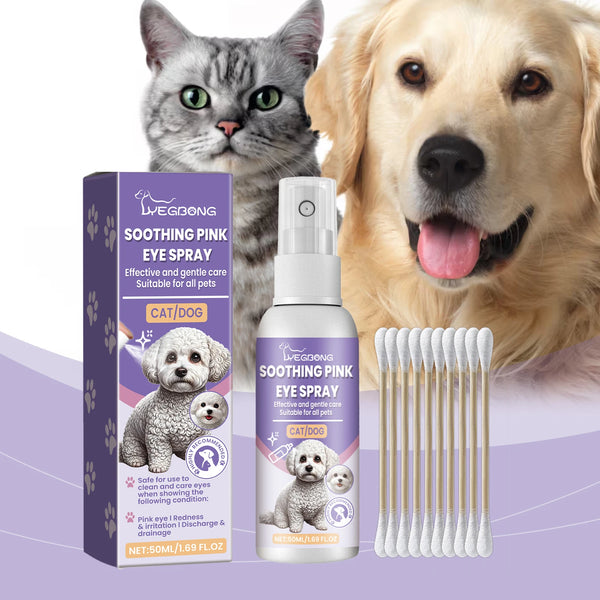 Yegbong Spray Gently Cleans Tears Pet Eye Moisturizing Care Spray