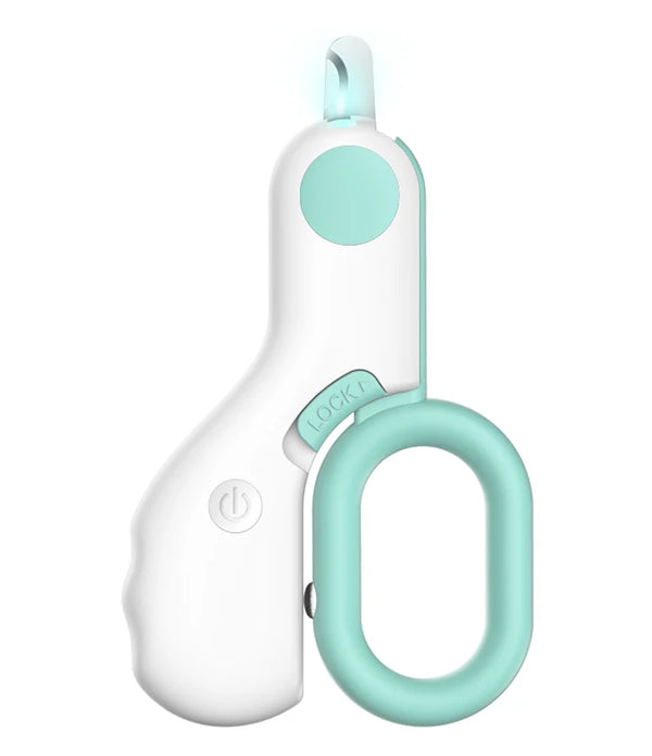 LED Light Cat Dog Nail Clipper Cutter Professional Pet Claw Trimmer with Safety Lock Puppy Kitten Animals Care Grooming Tool Kit