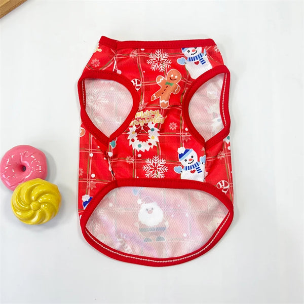 Holiday Festive Pet Sweaters Clothing For Small or Medium Dogs Cloths