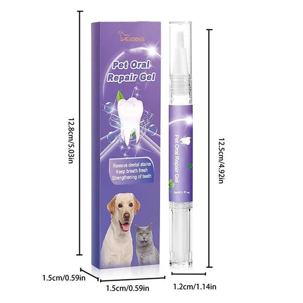 1/2PCS Pet Teeth Cleaning Tools Pet Grooming Toothbrush Cleaning Kit Tartar Remover Tartar Scraper Dog Dental Stain Cleaning Pen