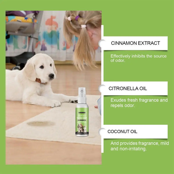 Cats And Dogs Deodorizing Spray 100ml Cats Body Perfume Spray Strong Odor Neutralizer Dog Spray For Nest Carpet Hard Floor Smell