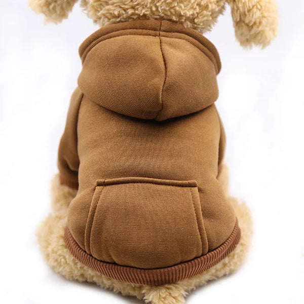 Pet Cotton Hoodies Dog Clothes Puppy Pet Overalls For Dogs Cat Clothing Pets Outfit S225