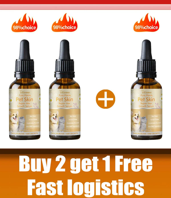 Pet Moss Essence Anti-Itch Anti-flea Mites Ticks Spray For Cat And Dog Skin Problems Pet Healthy Care