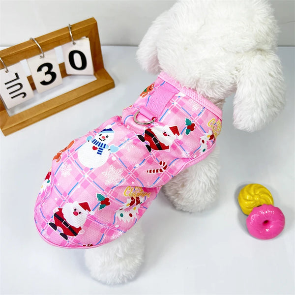 Holiday Festive Pet Sweaters Clothing For Small or Medium Dogs Cloths
