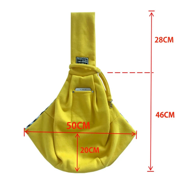 Pet Carrier Bag Outdoor Travel Cats Puppy Shoulder Bags Single Comfort Sling Handbag Tote Pouch Kitten Dog Cats Accessories
