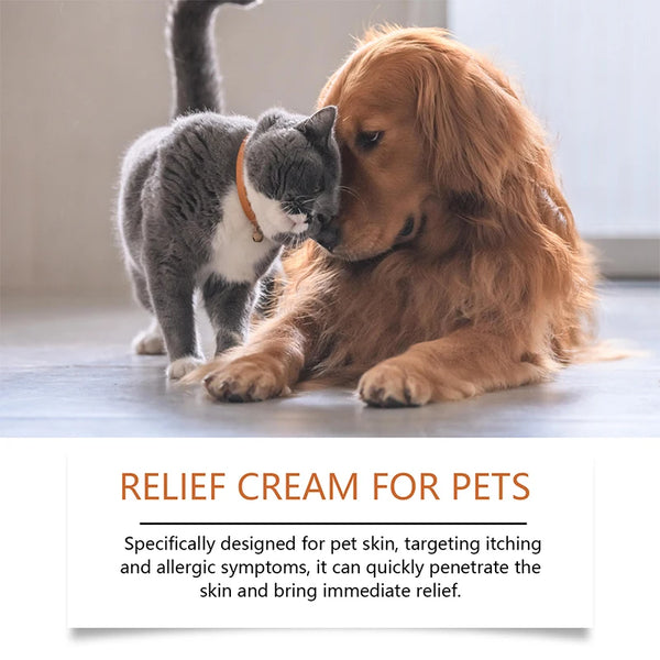 Pet Antipruritic Itching Cream Ointment of Cats Dog Skin Tag Removal Skin Care Disease Itching Mite Relieve Products Accessories