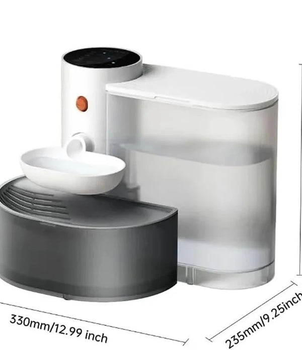 Dog and Cat Water Dispenser, Pet Water Dispenser, Dumping Cat Water Dispenser, Running Water Charging Automatic Water Feeder