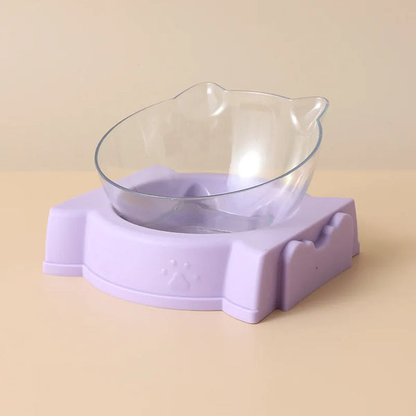 Pet dog and cat food bowl automatic feeder all-in-one dog and cat food bowl and drinking fountain drinking bowl