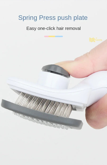 Pet Dog Hair Brush Cat Comb Grooming And Care Cat Brush Stainless Steel Comb For Long Hair Dogs Cleaning Pets Dogs Accessories