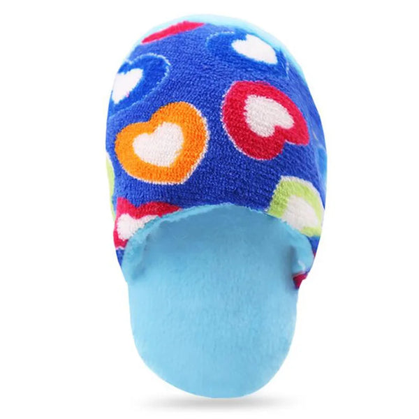 Plush Slipper Shaped Puppy Dog Sound Chew Play Toys for Dog Cats Funny Dog Products Outdoor Training Toy