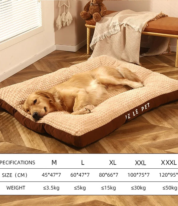 HOOPET Warm Dogs Sleeping Bed Soft Fleece Pet Blanket Detachable Cat Puppy Mat Cushion for Small Medium Large Dogs Pet Supplies