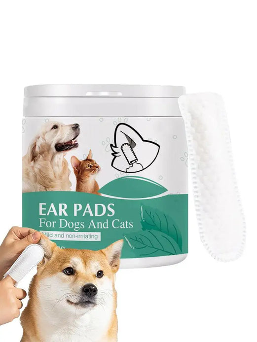 Pet Finger Wipes Dog Wipes Ear and Cochlear Care Safe & Effective Cat Teeth Wipes Pet Supplies for Teeth Cleanings