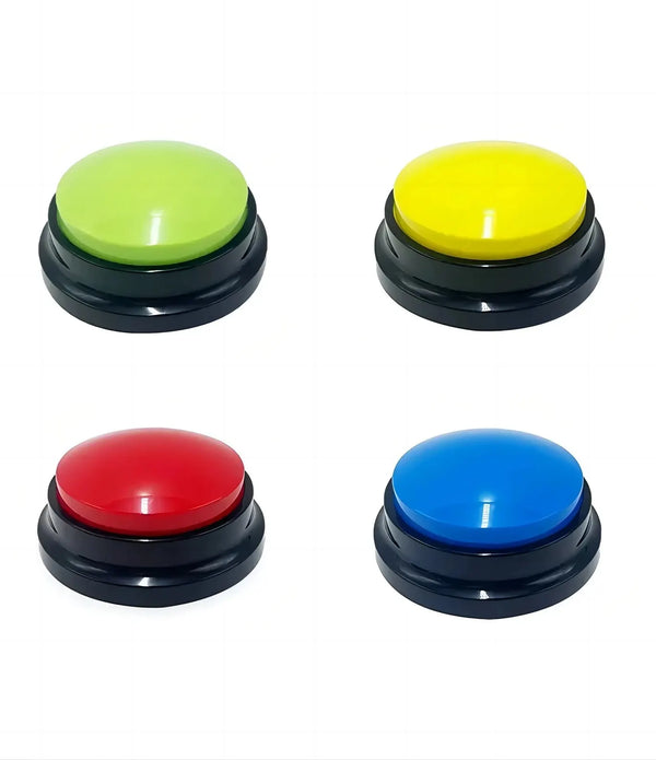 Dog Toys Funny Dog Recordable Pet Toys Travel Talking Pet Starters Pet Speaking Buttons Portable Cute Pet Supplies
