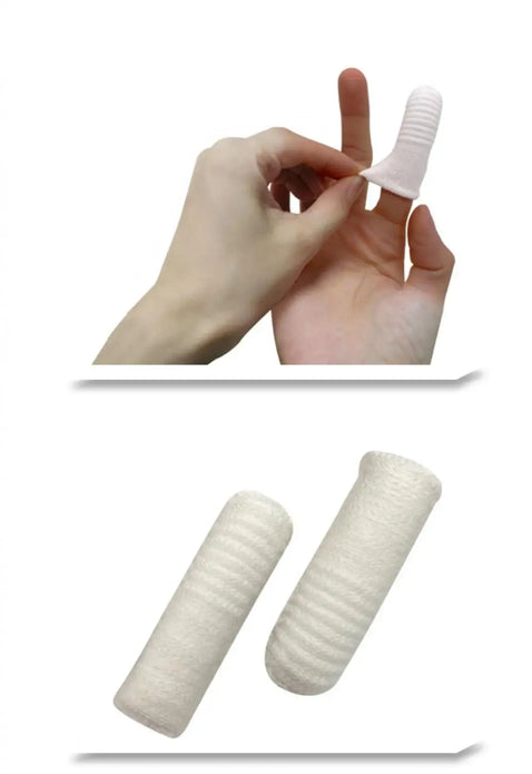 2-12pcs Pet Two-finger Brushing Finger Cots Puppy Teeth Oral Cleaning Tool Kitten Finger Toothbrush Pets Care Accessories Supply