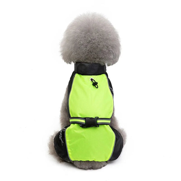 Dog Raincoat for Small Large Dog Cat Clothes S-9XL Waterproof Pet Apparels Reflective Chihuahua Clothing Pug Coat Pet Supplies
