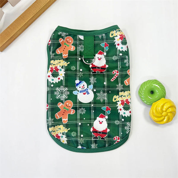 Holiday Festive Pet Sweaters Clothing For Small or Medium Dogs Cloths