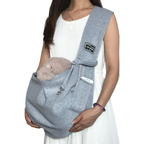 Pet Carrier Bag Outdoor Travel Cats Puppy Shoulder Bags Single Comfort Sling Handbag Tote Pouch Kitten Dog Cats Accessories