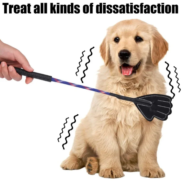 Pet Training Stick Rubber Paw Shape Pet Interactive Toys Cat Dog Long Handle Entertainment Training Pat Whip Creative Pet Supply
