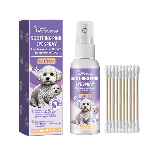 Yegbong Spray Gently Cleans Tears Pet Eye Moisturizing Care Spray