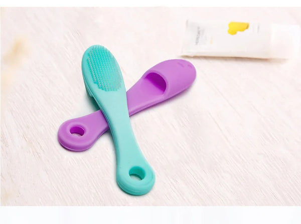 Dog Cat Cleaning Supplies Soft Pet Finger Brush Cats Brush Toothbrush Tear Stains Brush Eye Care Pets Cleaning Grooming Tools