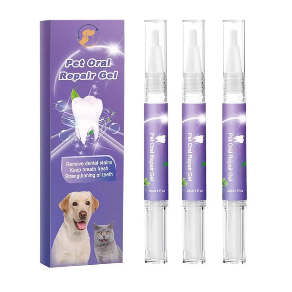 1/2/3PCS Dog Cat Pet Teeth Cleaning Pen Brightening Grooming Toothbrush Dental Calculus Safe Tartar Remove Tool Mouth Fresh