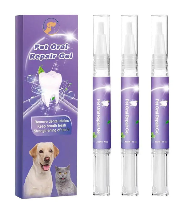 1/2/3PCS Dog Cat Pet Teeth Cleaning Pen Brightening Grooming Toothbrush Dental Calculus Safe Tartar Remove Tool Mouth Fresh