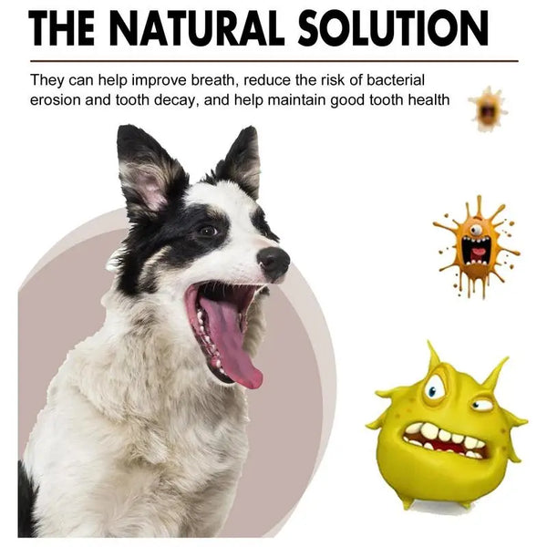 30ml Pet Tooth Cleaning Spray Dogs Remove Bad Breath Freshener Cats Oral Cleaning Dental Care Deodorization Spray Whitens Teeth