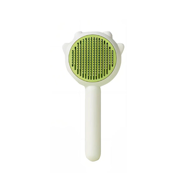 Three Colors Pet Comb One-Key Hair Removal Cleaning Brush Magic Massage Grooming The Cat Hair Brush Is Easy To Carry And Clean