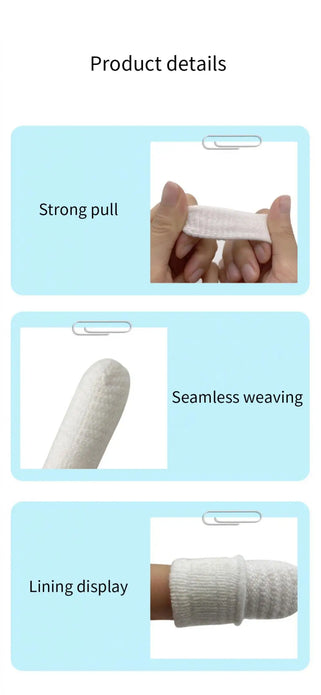 2-12pcs Pet Two-finger Brushing Finger Cots Puppy Teeth Oral Cleaning Tool Kitten Finger Toothbrush Pets Care Accessories Supply