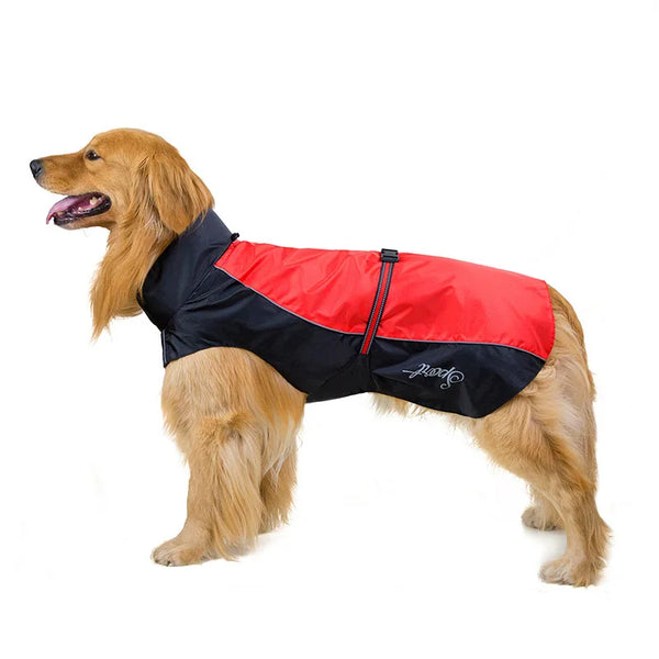 Dog Raincoat for Small Large Dog Cat Clothes S-9XL Waterproof Pet Apparels Reflective Chihuahua Clothing Pug Coat Pet Supplies
