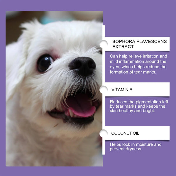 Yegbong Pet Dogs. Gentle Cleaning Of Dirt And Tear Stains. Moisturizing Care For Dog Eye Ointment